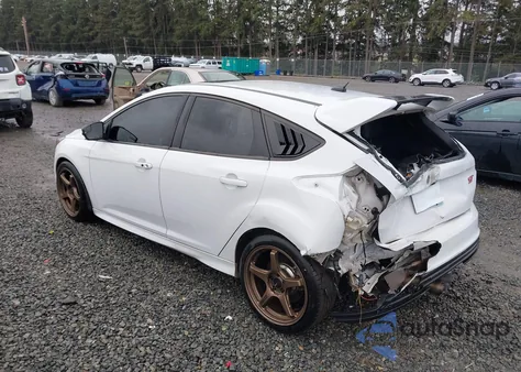 2017 Ford Focus St из США, поврежденный, VIN 1FADP3L92HL263941